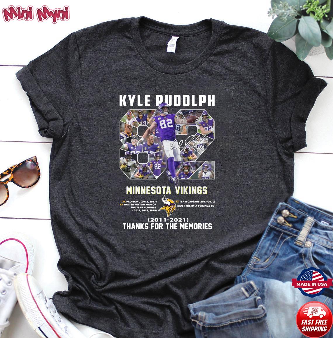 kyle rudolph t shirt