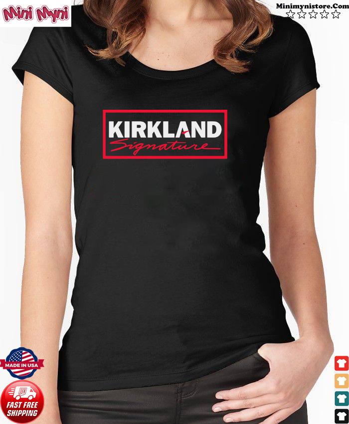 Official kirkland signature shirt, hoodie, sweater, long sleeve