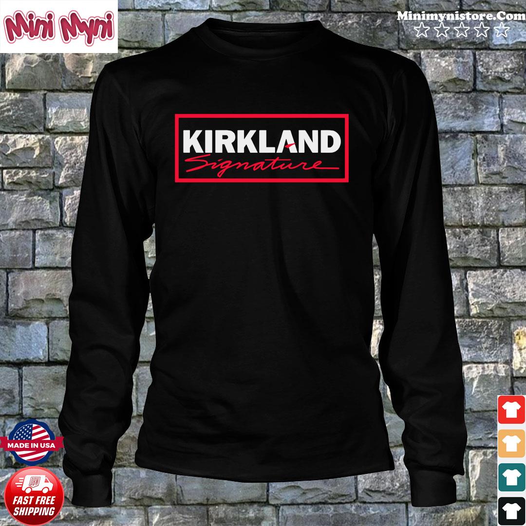 kirkland signature shirt size chart