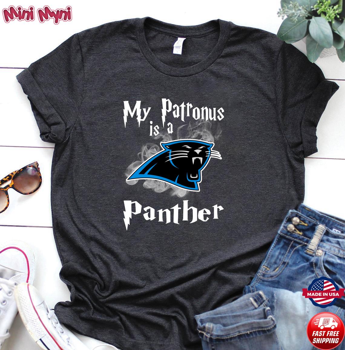 Carolina Panthers My Patronus Is A Panthers T-Shirt