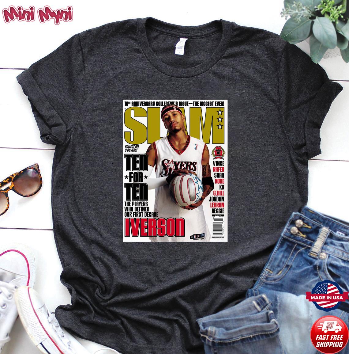 Slam Allen Iverson The Players Who Defined Our First Date shirt