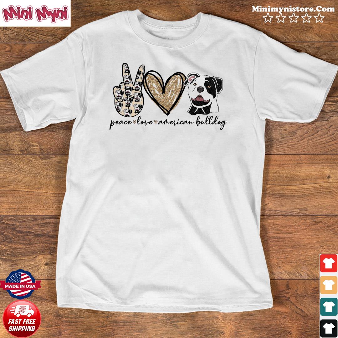 american bulldog t shirt