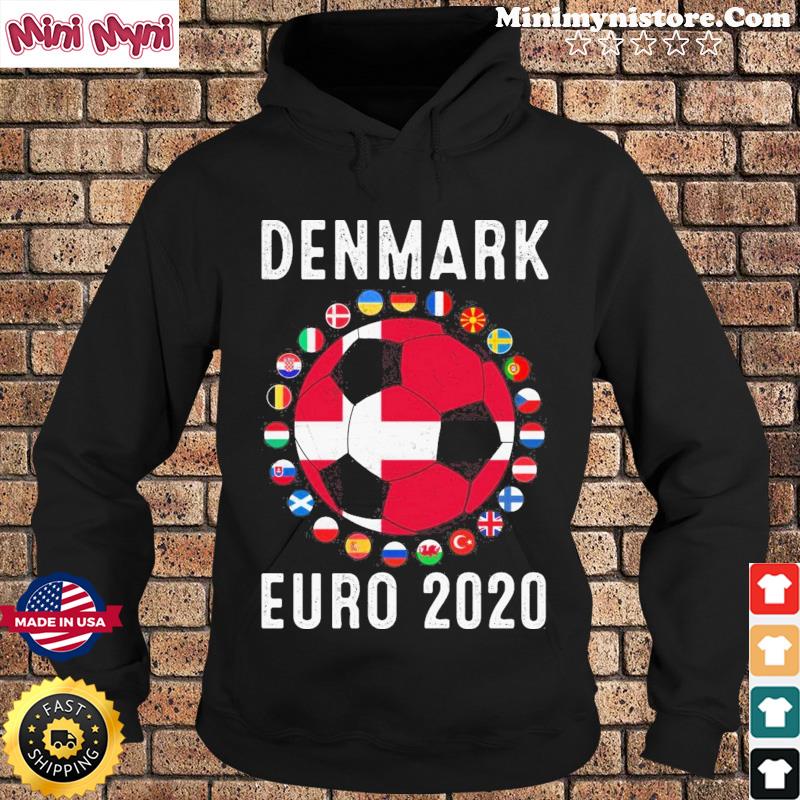 Denmark National Team Soccer Jersey 2020 2021 Football Lover Shirt Hoodie