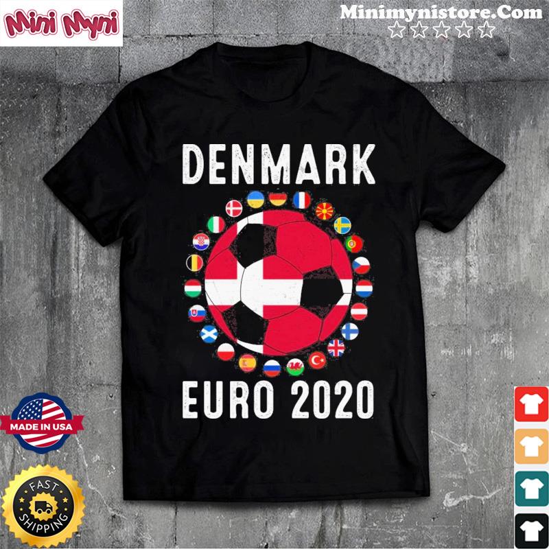 Denmark National Team Soccer Jersey 2020 2021 Football Lover Shirt