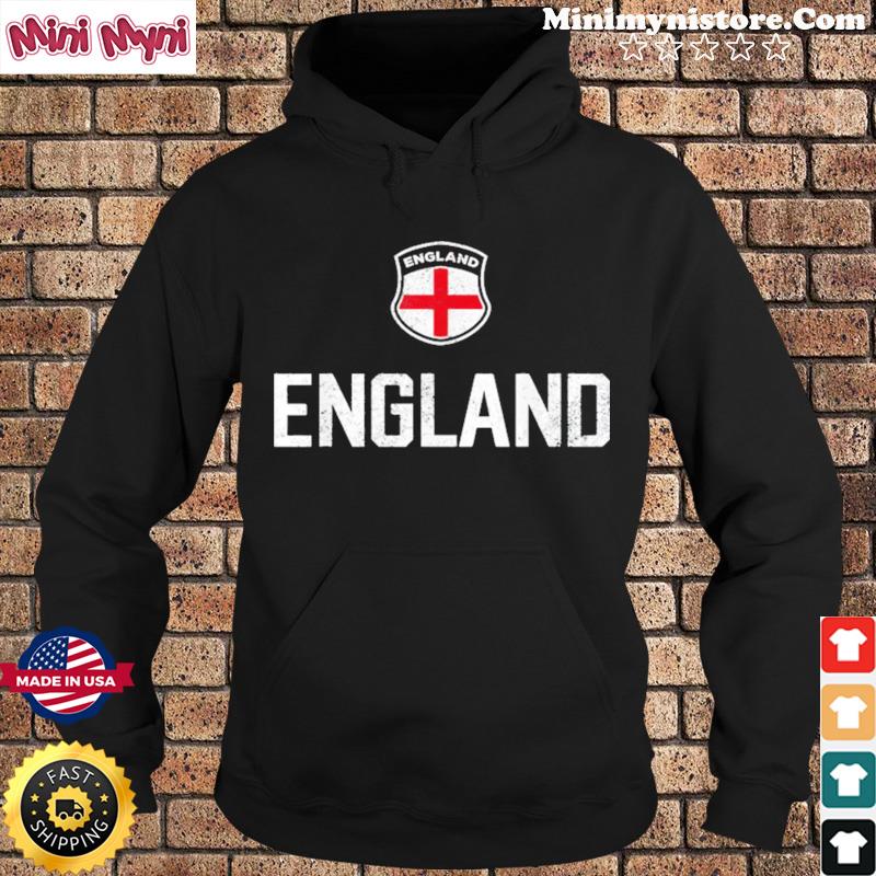 England Soccer Team Fan Football English Flag 2020 2021 Shirt Hoodie
