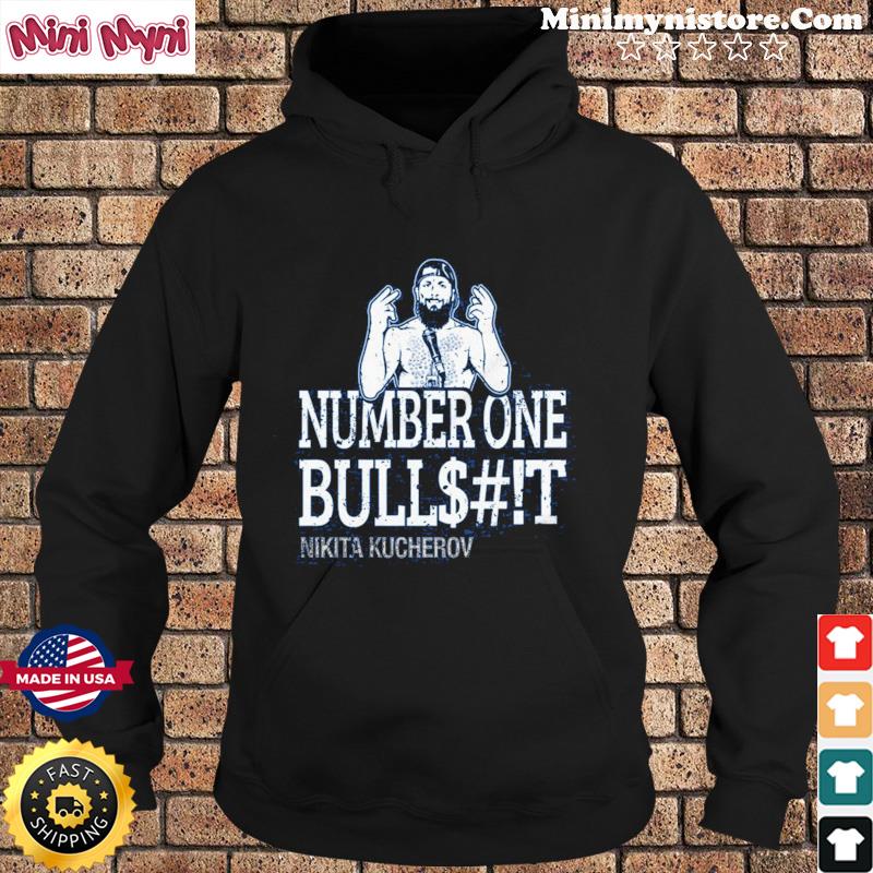 Nikita Kucherov Number One Bullshit men's shirt, hoodie, sweater, long  sleeve and tank top