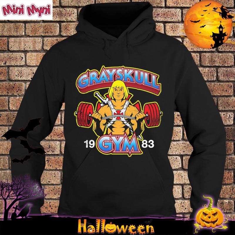 Official Grayskull Gym 1983 Shirt Hoodie