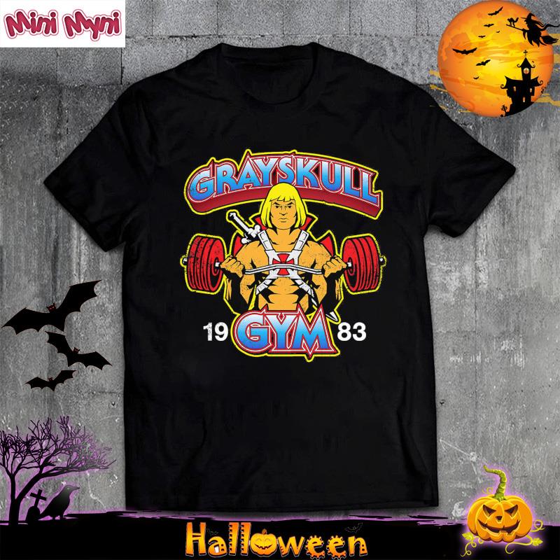 Official Grayskull Gym 1983 Shirt