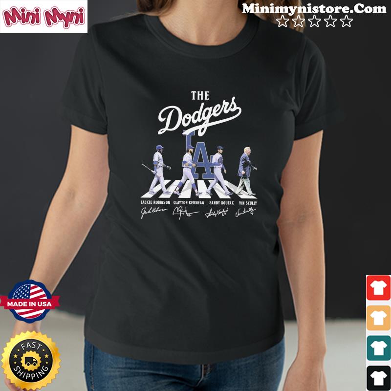 Official The Los Angeles Dodgers Abbey Road Signatures T-Shirt, hoodie,  sweater, long sleeve and tank top