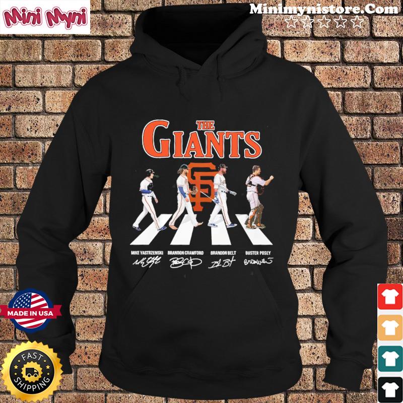 Official The San Francisco Giants Abbey Road Signatures Shirt
