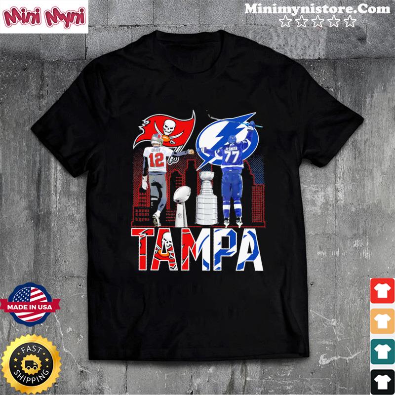 Tampa Bay Buccaneers Tom Brady Tampa Bay Lightning Hedman Tampa shirt,Sweater,  Hoodie, And Long Sleeved, Ladies, Tank Top