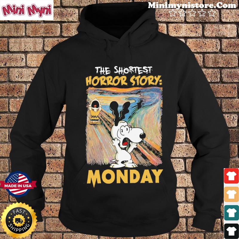 The Peanut The Shortest Horror Story Monday Shirt Hoodie