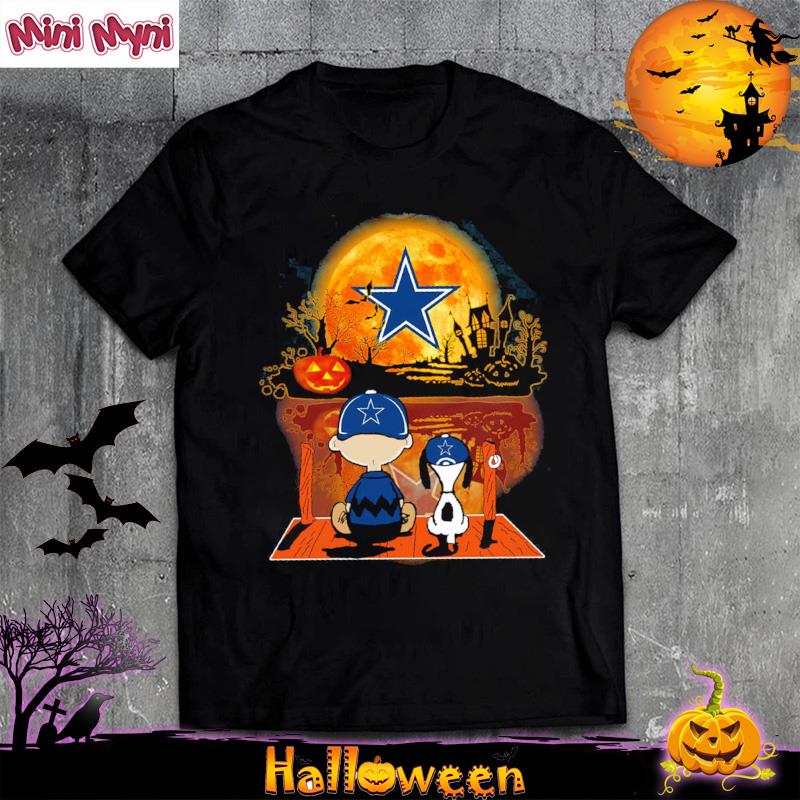 Charlie Brown And Snoopy Watching Tampa Bay Buccaneers Halloween T