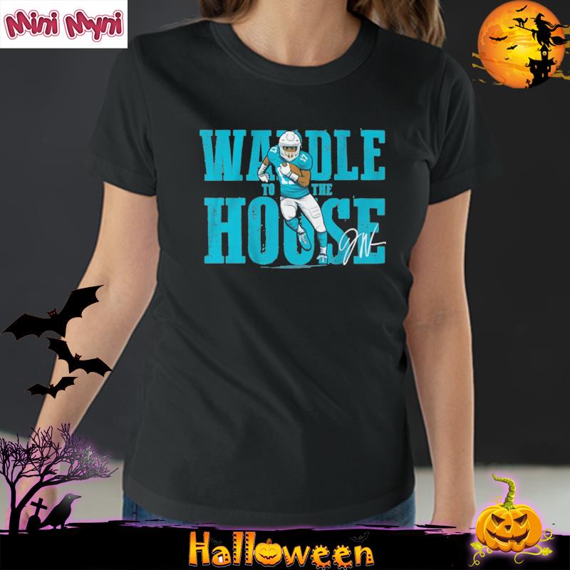 Jaylen Waddle To The House Football T-Shirt - teezill