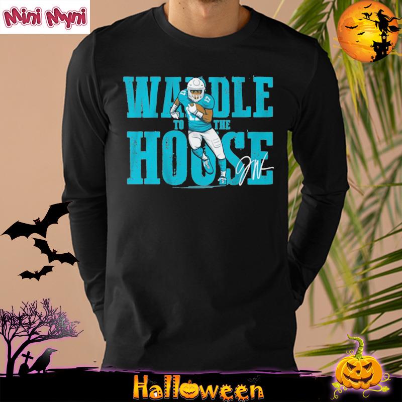 Jaylen Waddle To The House Football T-Shirt - teezill