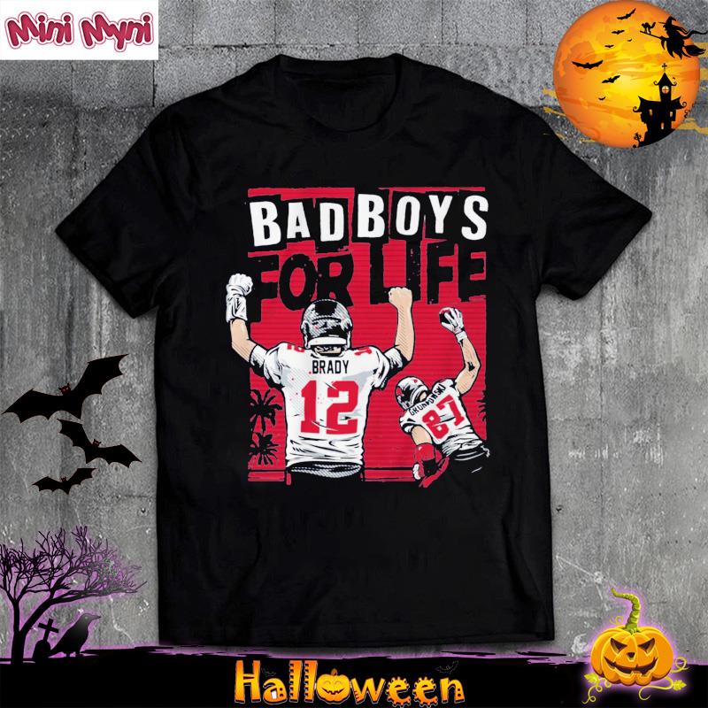 Tom Brady And Rob Gronkowski Bad Boys For Life Unisex Hoodie - Teeruto