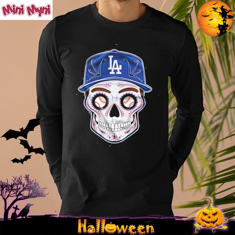 Los Angeles Dodgers Sugar Skull T-Shirt, hoodie, sweater, long