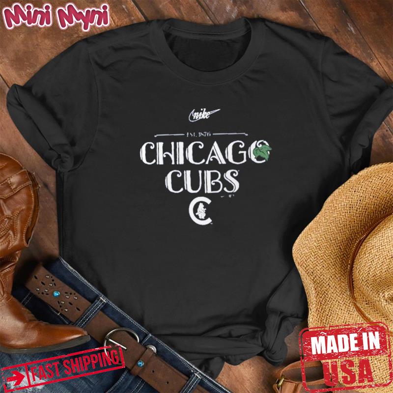 Chicago Cubs Nike Wordmark T-Shirt
