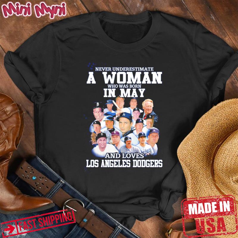 Funny Never underestimate an old man who was born in April and loves Los  Angeles Dodgers shirt, hoodie, longsleeve tee, sweater