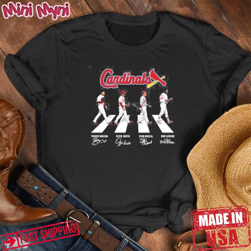 St. Louis Cardinals abbey road signatures 2022 St. Louis Cardinals shirt,  hoodie, sweater, long sleeve and tank top