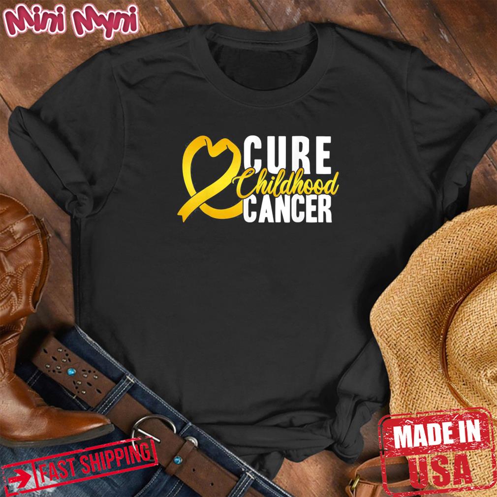 Cure Childhood Cancer Tee Shirt