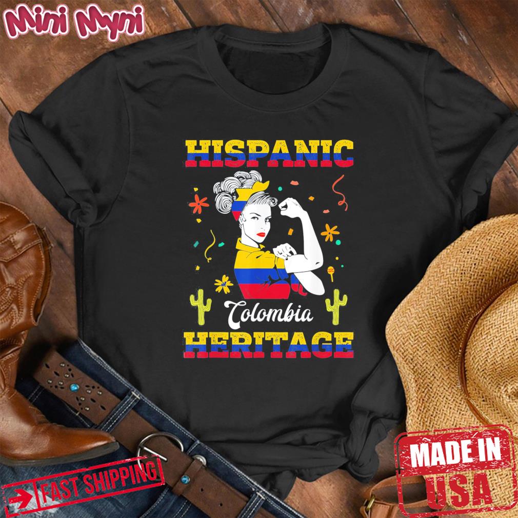 Hispanic Heritage Month Colombia Unbreakable Colombian Tee Shirt