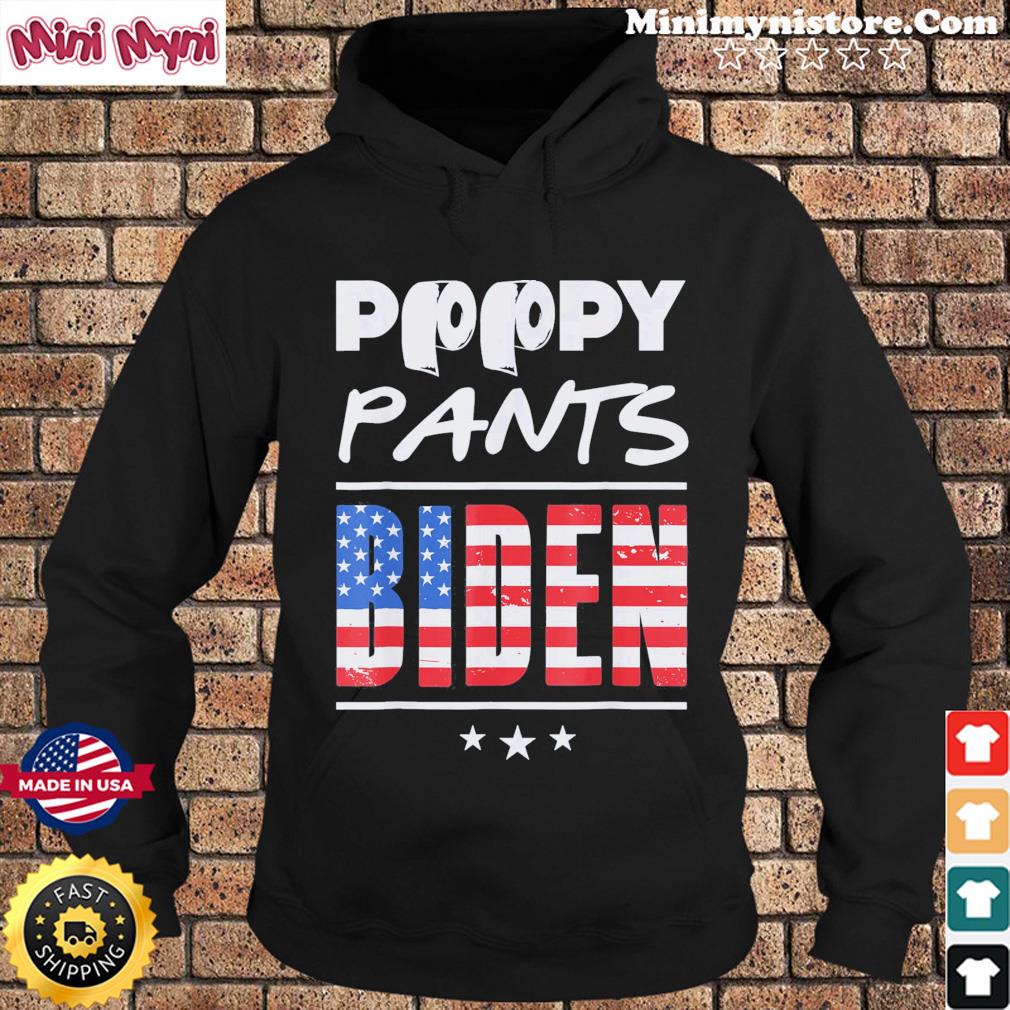 Poopypants Anti Biden Trump 2024 President Election Tee Shirt Hoodie