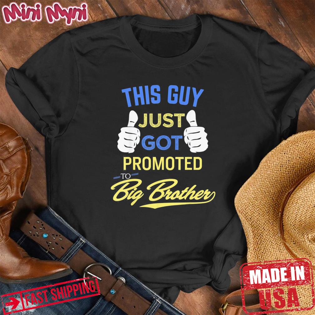Promoted to Big Brother Birth Announcement T-Shirt