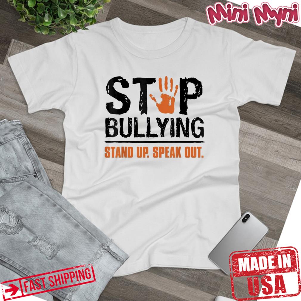 Unity Day Orange Stop Bullying Stand Up Speak Out Shirt