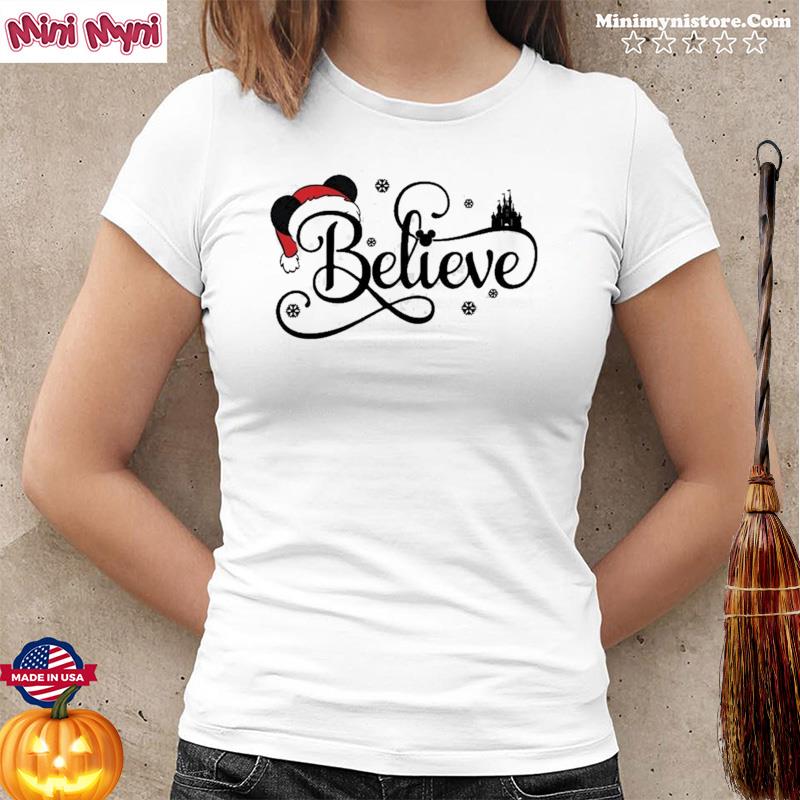 Christmas Believe Tee Shirt