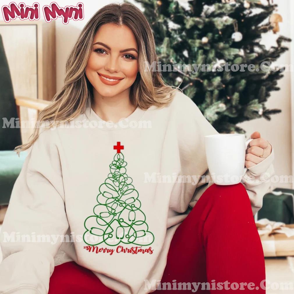 Christmas Tree Nurse Shirt