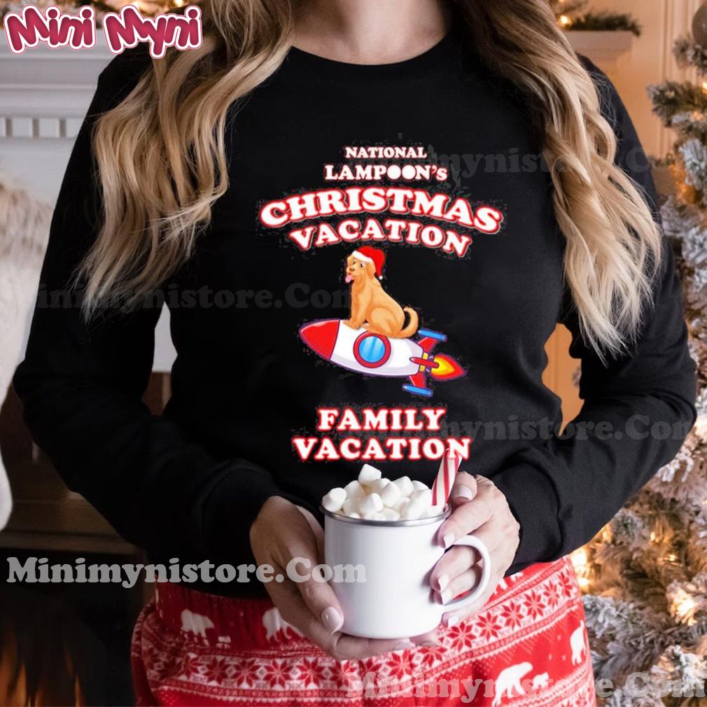 Dog And Rocket National Lampoon’s Cristmas Vacation T-Shirt