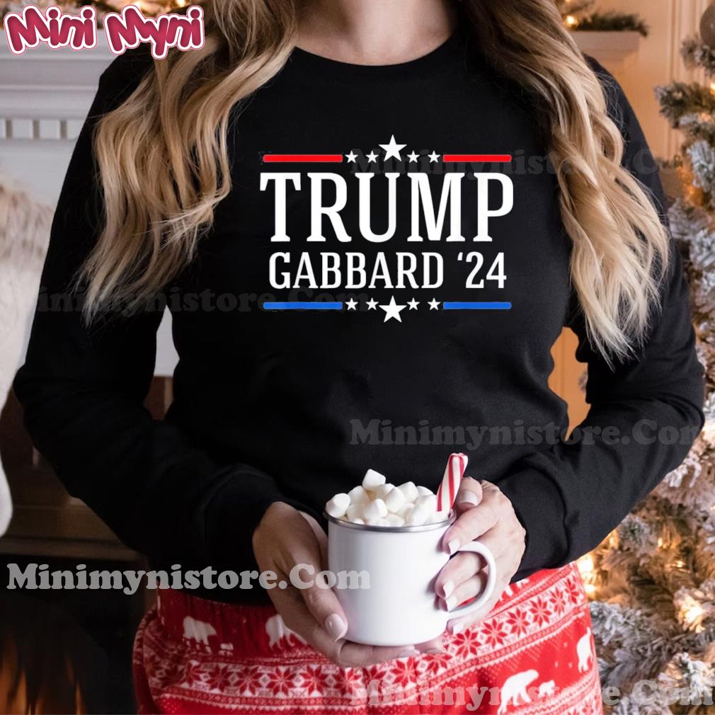 Donald Trump and Tulsi Gabbard 2024 Presidential Election T-Shirt