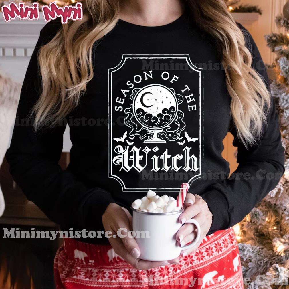 Fall Season of the Witch Edgy Halloween T-Shirt