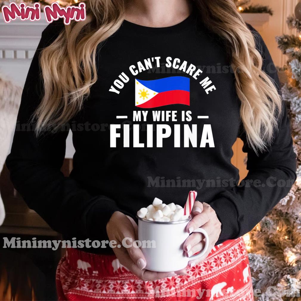 Filipino American My Wife Is A Filipina Philippines Shirt