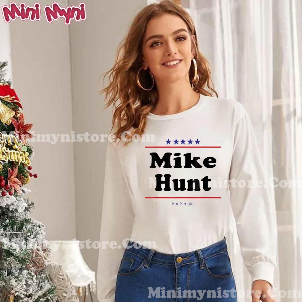Mike Hunt For Senate Midterm Election Parody T-Shirt