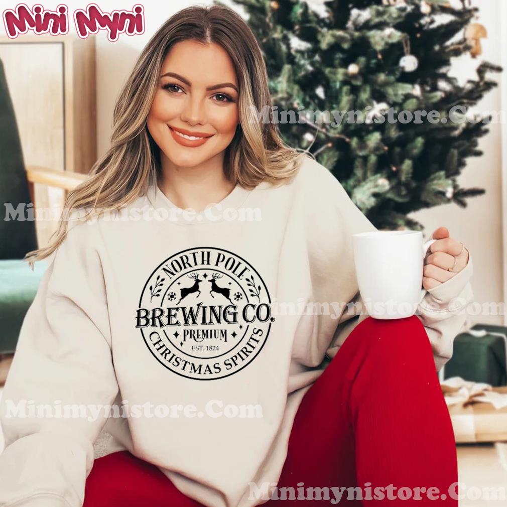 North Pole Brewing Co Premium Christmas Spirits Shirt