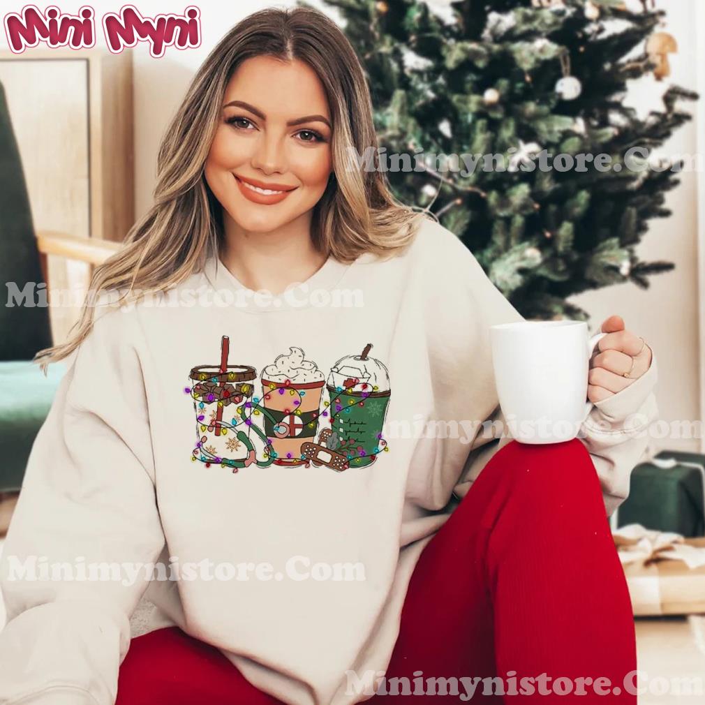Nurse Christmas Coffee Tee Shirt