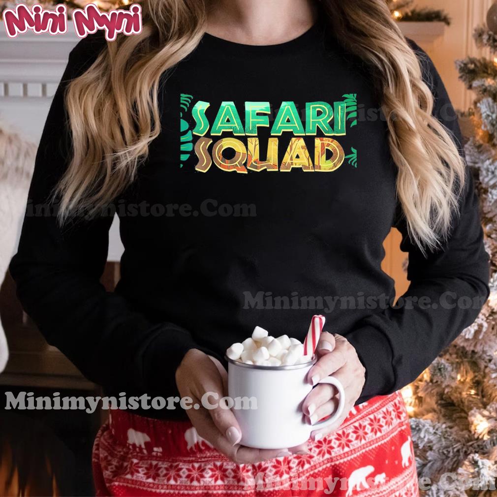 Safari Squad Jungle Zoo African Animal Lover Family Matching T-Shirt