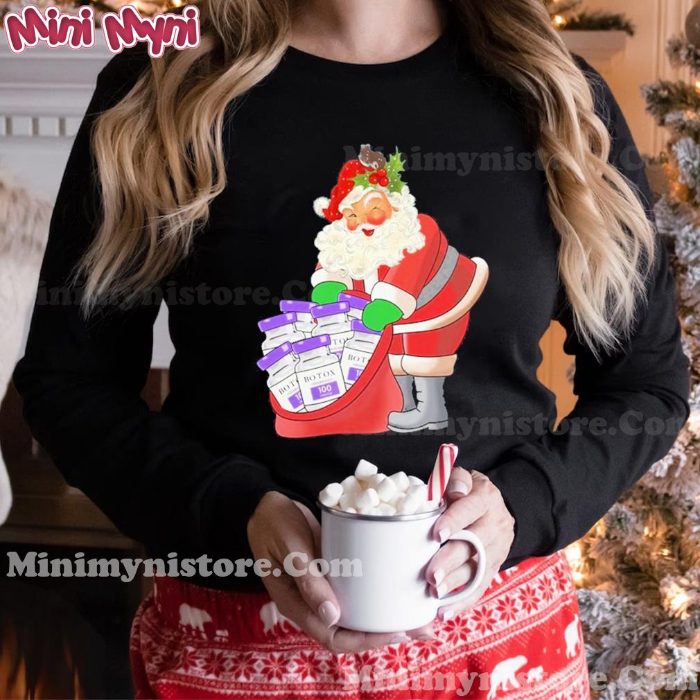 Santa Aesthetic Nurse Christmas T-Shirt