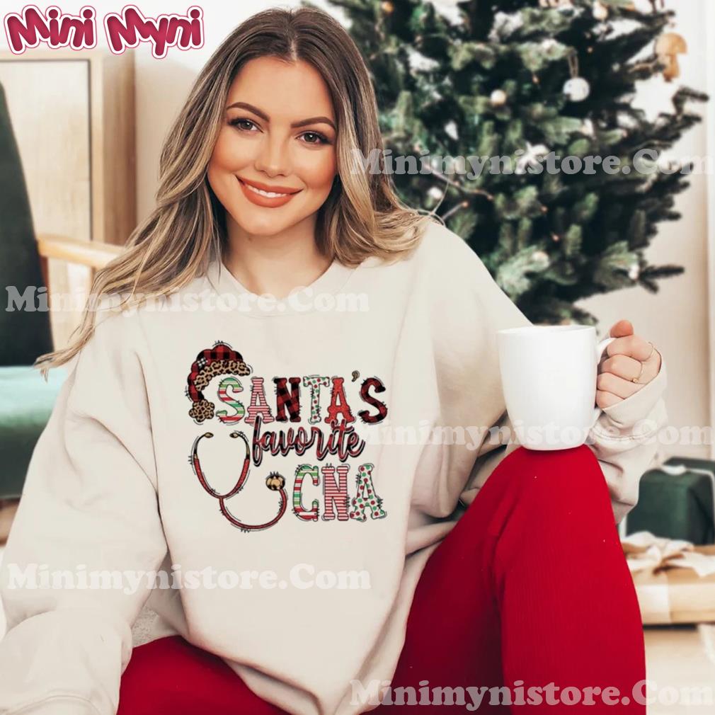 Santa’s Favorite CNA Christmas Shirt