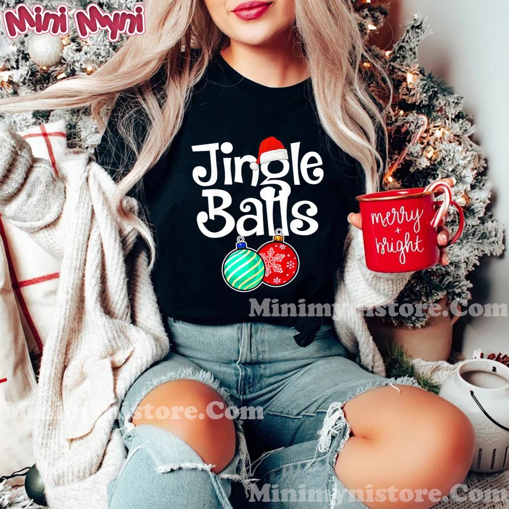 Jingle Balls Christmas Holiday Xmas Couples Matching T-Shirt