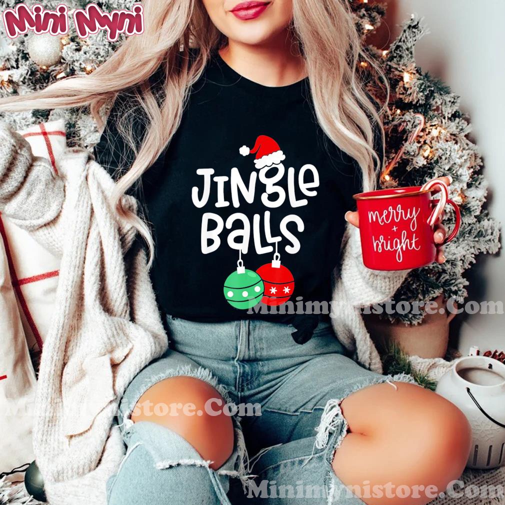 Jingle Balls Tinsel Tits Couple Christmas Couples Matching T-Shirt