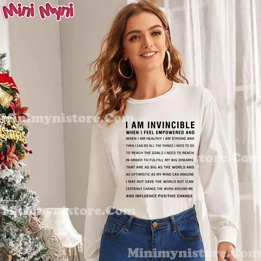 Norma Kamali White I Am Invincible Shirt