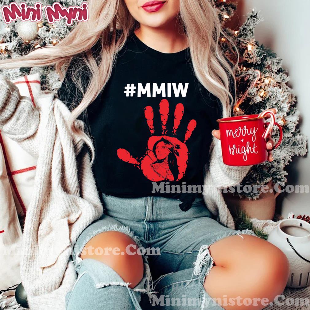Mmiw Red Hand Red Hand Movement Native American Indigenous Shirt