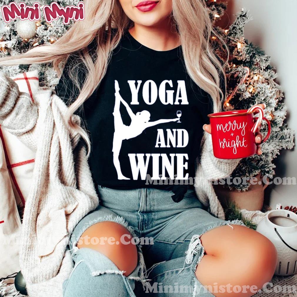 Official Yoga And Wine Shirt