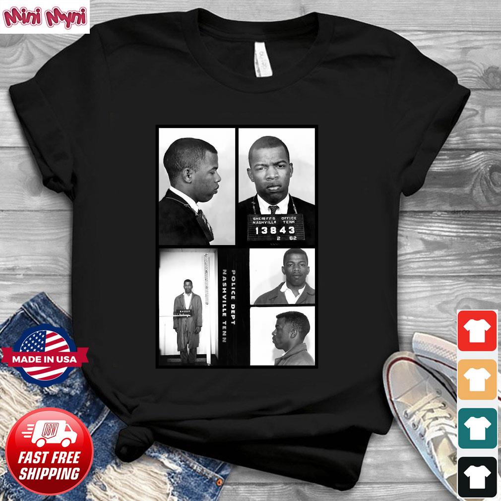 fiber cafeteria aborre John Lewis Mugshot – Halftone Official T-Shirt, hoodie, sweater, long  sleeve and tank top