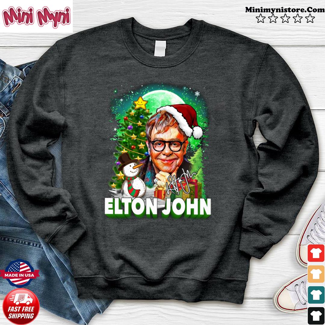 elton john christmas t shirt