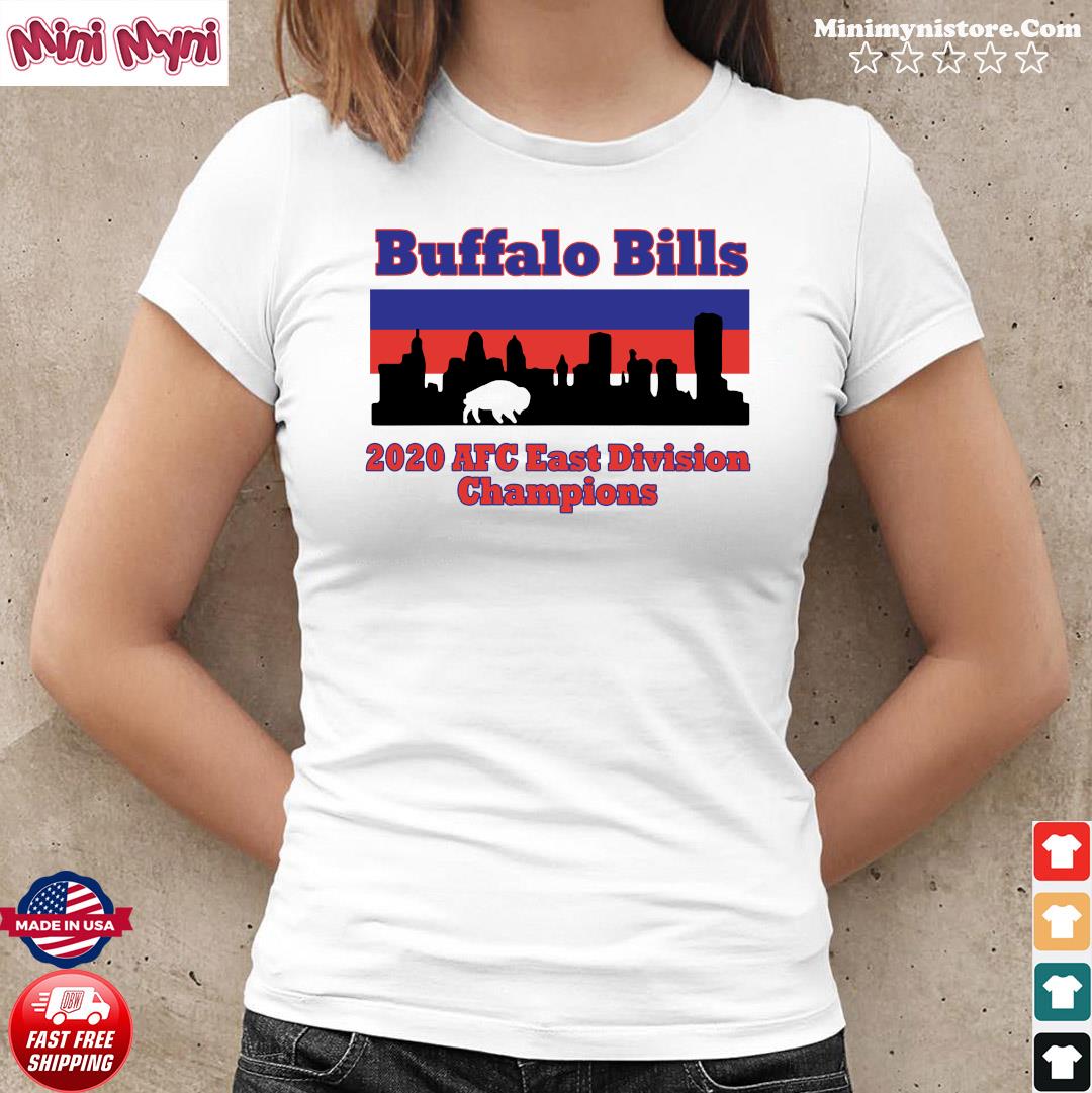 Buffalo Bills 2021 AFC East Division Champions Retro NFL T-Shirt