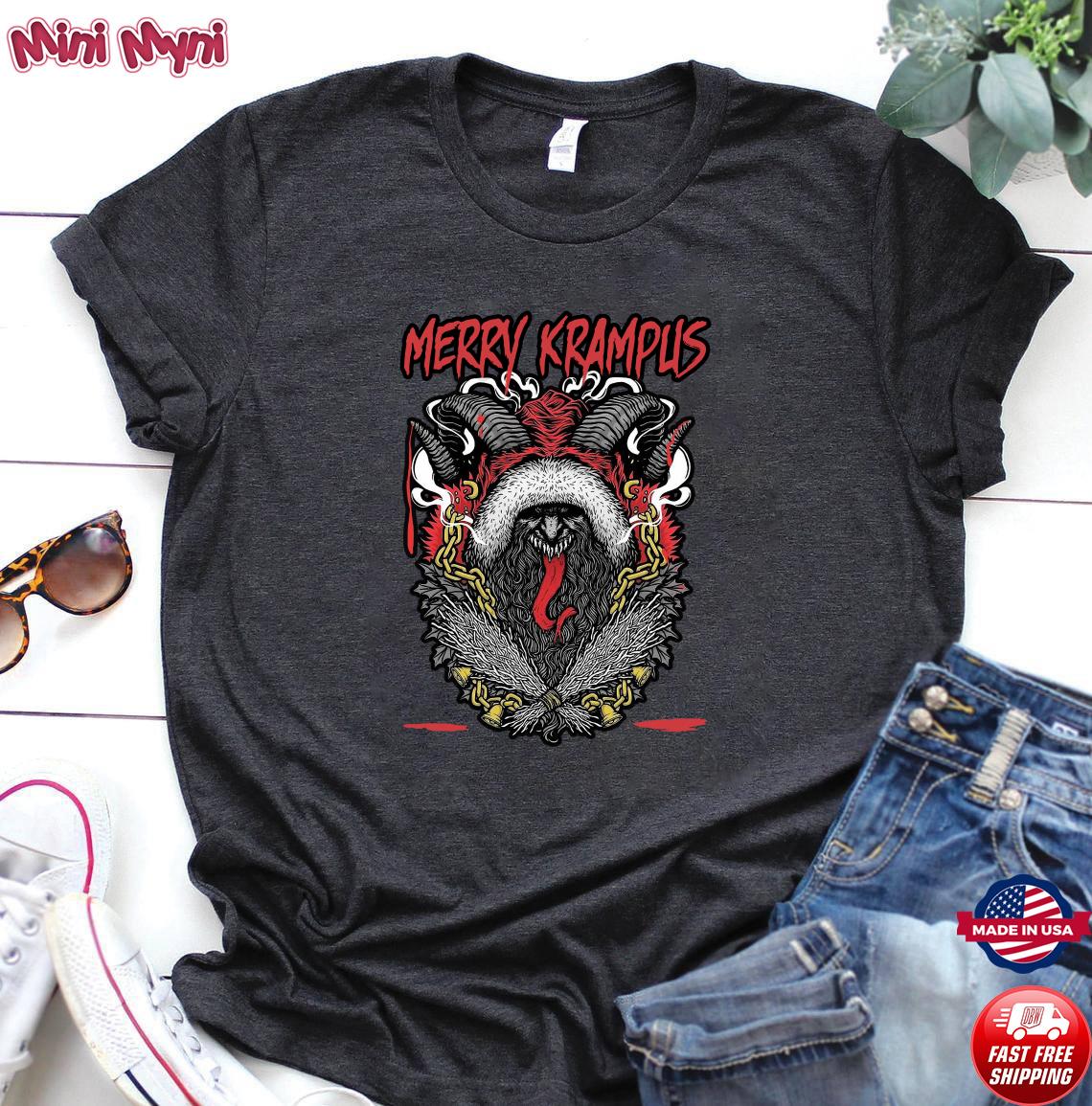 krampus christmas shirt